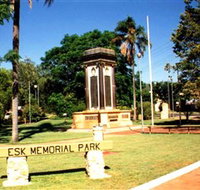 Esk War Memorial and Esk Memorial Park - Accommodation Batemans Bay