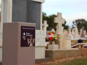 Beliefs Attitudes And Customs Interpretive Trail - West Terrace Cemetery - Accommodation Batemans Bay 2