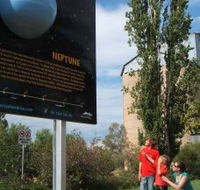 Worlds Largest Virtual Solar System Drive - Accommodation Batemans Bay