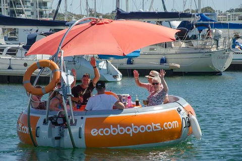 Self-Drive BBQ Boat Hire Mandurah - Group Of 7 - 10 People - Accommodation Batemans Bay 0