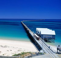 Full-Day Busselton Jetty Train Ride  Dophin Discovery - Accommodation Batemans Bay