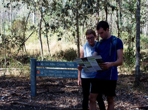 Six Mile Creek, Bluff Lookout And Little White Rock Trails - Accommodation Batemans Bay 1