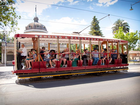 Bendigo Tramways Vintage Talking Tram - Accommodation Batemans Bay 0