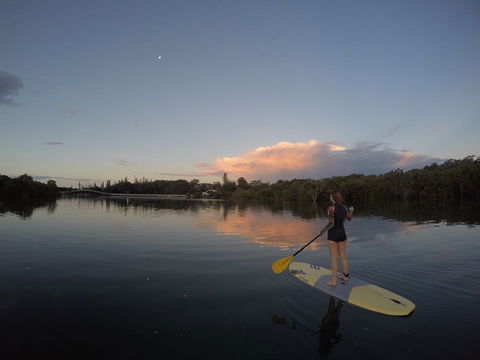 Paddleboard At Back Creek South West Rocks - Accommodation Batemans Bay 1