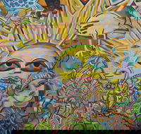 The Painting of Life by Mirka Mora - Accommodation Batemans Bay