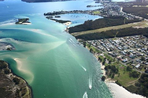 25-30 Minute Newcastle & Macquarie Helicopter Shared Flight - Accommodation Batemans Bay 1