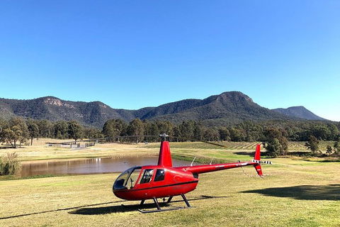 Private Helicopter Flight To Hunter Valley With A La Carte Lunch - For 2 - Accommodation Batemans Bay 1
