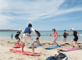 Jervis Bay Surfing Lessons - Accommodation Batemans Bay 3