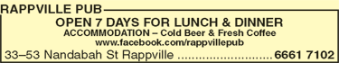 Rappville Pub - Accommodation Batemans Bay 0