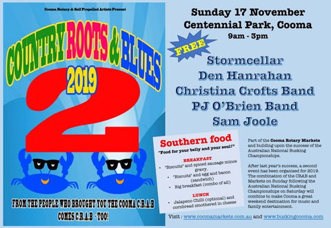 Country Roots And Blues  Music Festival - Accommodation Batemans Bay 0