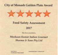 Muskaan K Indian Gourmet - Accommodation Batemans Bay
