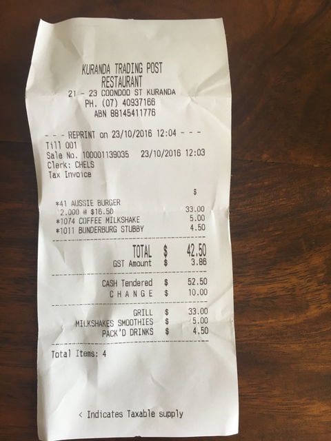 Kuranda Trading Post Restaurant - Accommodation Batemans Bay 2