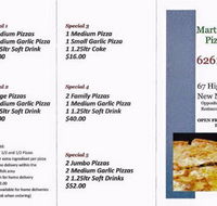 Martin Cash Pizza - Accommodation Batemans Bay