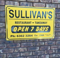 Sullivan's Restaurant - Accommodation Batemans Bay