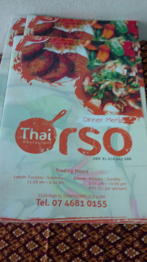 Orso Thai Restaurant - Accommodation Batemans Bay 1