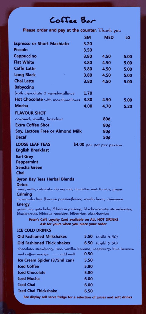 Peter's Cafe - Accommodation Batemans Bay 4