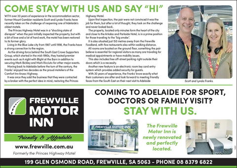 Frewville Motor Inn - Accommodation Batemans Bay 7
