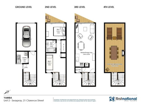 Seaspray 2 /21 Clarence Street - Accommodation Batemans Bay 2