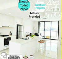 Stylish Liverpool 2Bed 2Bath Apartment -Skyline Views -Masks Provided - Accommodation Batemans Bay