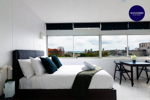 Views To Die For// Studio Rushcutters Bay // Free Parking - Accommodation Batemans Bay 0