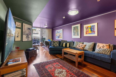Artsy Boho Den In Iconic Fingerwharf Woolloomoolo - Accommodation Batemans Bay 2