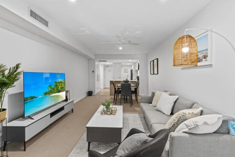 Modern 2B2B Suit Only 10mins To Airport N Southbank - Accommodation Batemans Bay 3