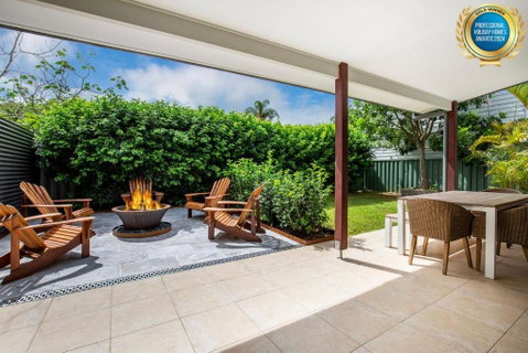Rest Pet Friendly With Outdoor Bath 3 Mins Walk To Beach - Accommodation Batemans Bay 2