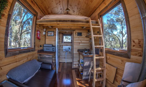 Big Tiny Seven Hills Tiny House, Tallarook - Accommodation Batemans Bay 1