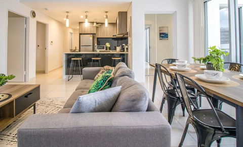 ZEN CENTRAL CBD - Affordable 3-Bdrm Apt In The Heart Of Darwin City - Accommodation Batemans Bay 2