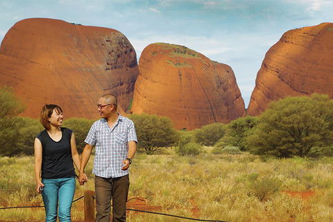 Ayers Rock 4 Tour Combo: Complete Uluru Base Walk At Sunrise, Valley Of The Winds At Sunrise, Kata Tjuta Sunset And Uluru Sunset - Accommodation Batemans Bay 0