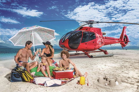 Private Helicopter Tour: Reef Island Snorkeling And Gourmet Picnic Lunch - Accommodation Batemans Bay 0