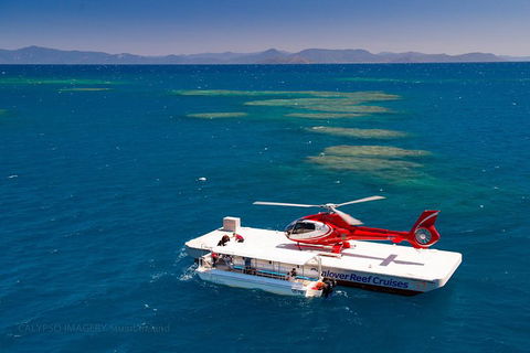 Scenic Helicopter Flight To Moore Reef And Return Snorkeling Cruise From Cairns - Accommodation Batemans Bay 4