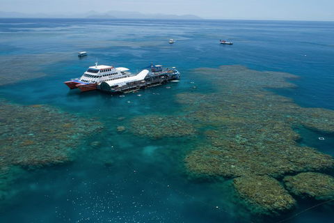 Scenic Helicopter Flight To Moore Reef And Return Snorkeling Cruise From Cairns - Accommodation Batemans Bay 5