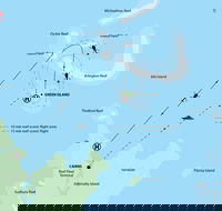 Fly to Green Island - Cruise Return - Accommodation Batemans Bay