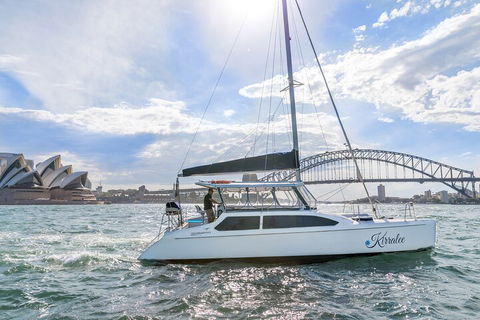 Vivid 90-Minute Sydney Harbour Catamaran Cruise With BYO Drinks - Accommodation Batemans Bay 0