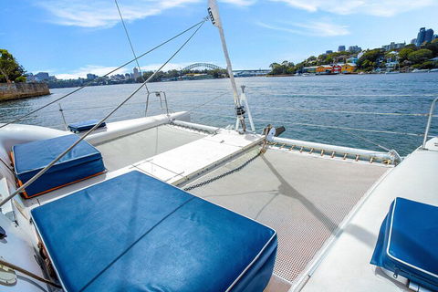 Vivid 90-Minute Sydney Harbour Catamaran Cruise With BYO Drinks - Accommodation Batemans Bay 1