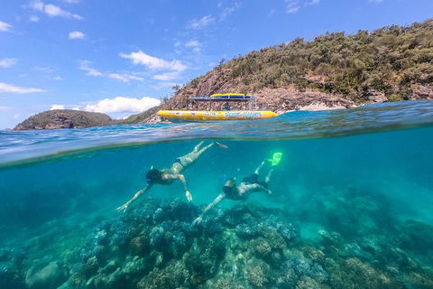 Great Barrier Reef Scenic Flight And Ocean Rafting Whitehaven Beach Day Trip - Accommodation Batemans Bay 0