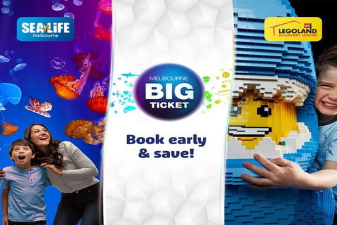 Melbourne BIG Ticket - LEGOLAND Discovery And SEA LIFE Melbourne - Accommodation Batemans Bay 4