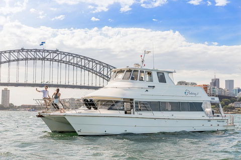 Vivid 90-Minute Sydney Harbour Intimate Catamaran Cruise With Canapes - Accommodation Batemans Bay 1