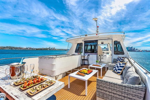 Vivid 90-Minute Sydney Harbour Intimate Catamaran Cruise With Canapes - Accommodation Batemans Bay 4